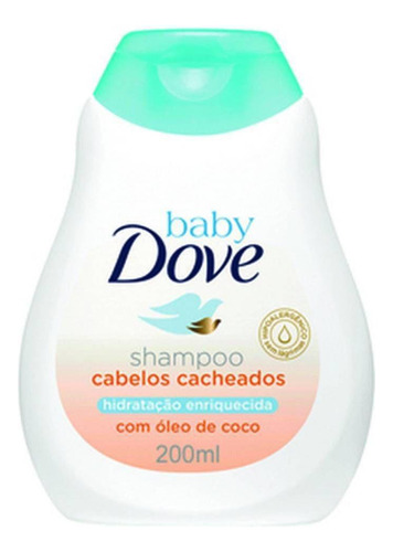 Shampoo Dove Baby Cacheados Oleo De Coco 200ml