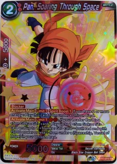 ghost rare foil Dragon Ball Super Tcg Pan, Soaring Through Bt17-010 Sr Foil
