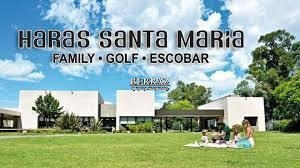 Imagen 8 de 8 de Lote Venta Al Golf Haras De Santa Maria Los Robles - Escobar