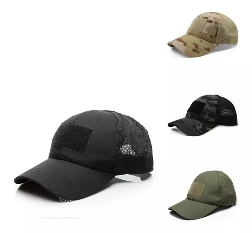 Gorra Tactico Tipo Militar Con Velcro BQM - KAMPAK MX