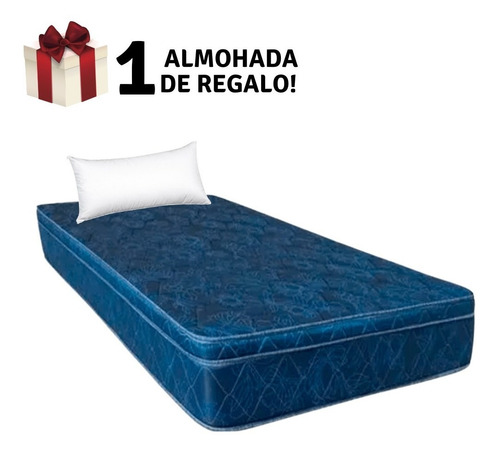 Imagen 2 de 9 de Colchon De Espuma 1 Plaza 80x190 26 Cm Europillow + Almohada