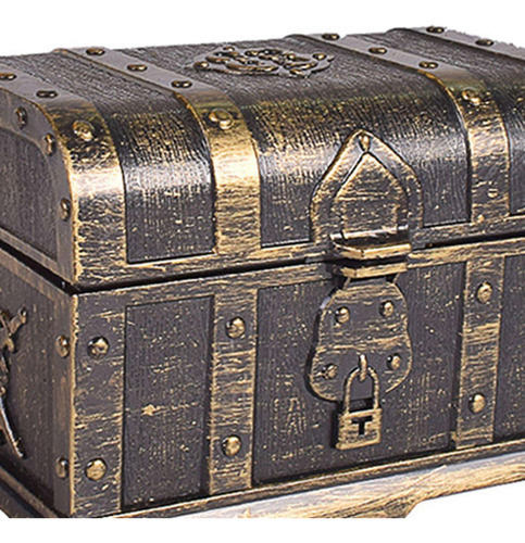 Cofre De Tesoro Decorativo Pirata, 5 Unidades