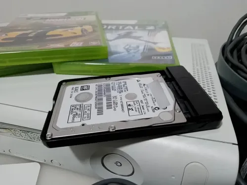 Xbox 360 Fat Lt 3.0 Placa Jasper + Hd Externo 500gb + Jogos