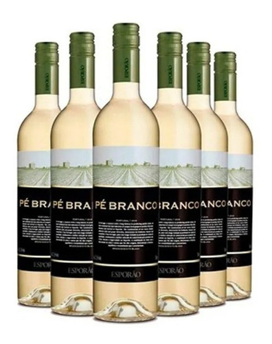 Vinho Esporão Pé Branco Portugal  Kit C 6 Uni 750ml