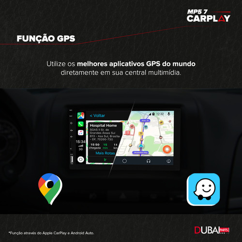 Central Multimidia Mp5 Apple Carplay Honda Accord 2006 2007