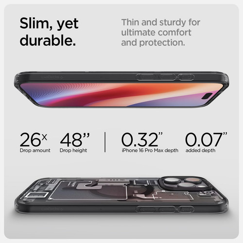 Capa Original Spigen Zero One (magfit) P/ iPhone 16 Pro Max