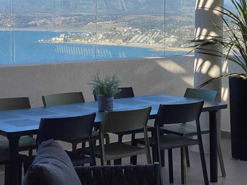 Nuevo Excelente Ubicación ,concón, Vista Parcial Al Mar.