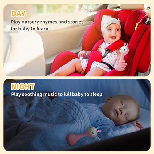 Brinquedos Musicais De Iluminação Baby Rattle Alilo Smart Bu