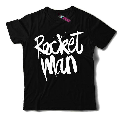 Remera Elton John The Rocket Man Piano 7 Dtg Premium