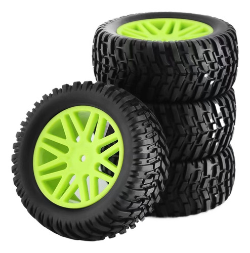 Neumáticos Rc Short Course Para Camiones, Con Amortiguación
