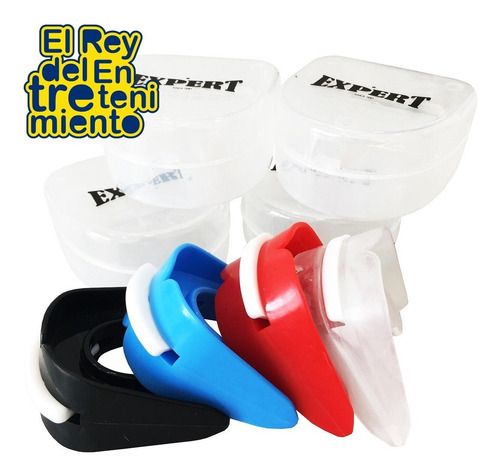 Imagen 3 de 7 de Protector Bucal Doble Termomoldeable Boxeo + Estuche! El Rey