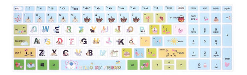 Hrh Funda Para Teclado Hp Envy Serie Laptop Animal World