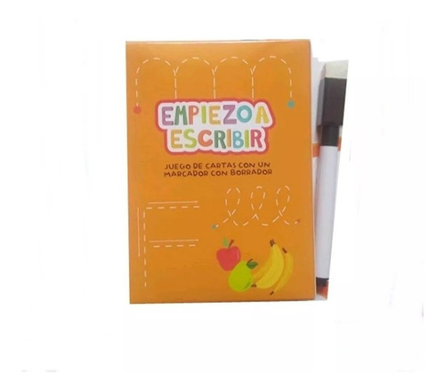 Juego Cartas Didacticas Infantil Fibra Borra Para Escribir