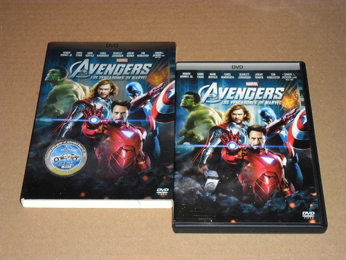 The Avengers Los Vengadores De Marvel Slipcase Dvd