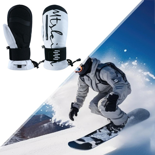 1 Par De Guantes De Esquí De Invierno, Guantes De Nieve L