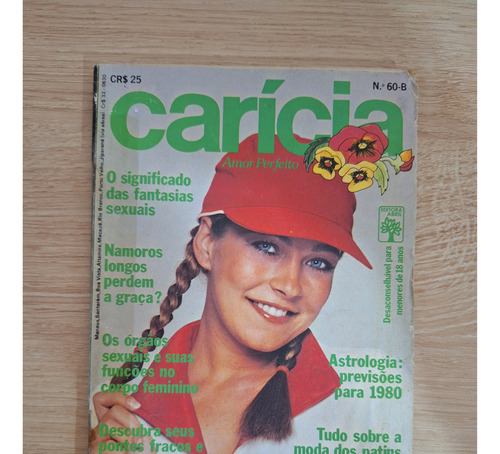 Revista Carícia 60 Fotonovela Monique Evans Rita Lee (Usado)