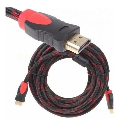 Imagen 1 de 2 de Pack De 10 Cable Hdmi 1.5 Metros Full Hd 1080p Mayoreo