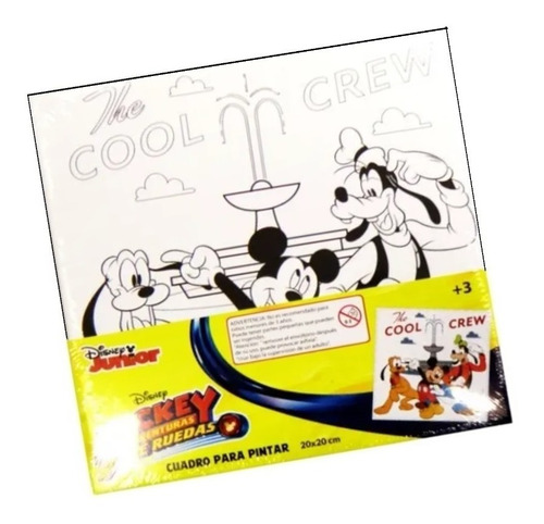 Cuadro Para Pintar Con Pinturas Mickey Disney Original