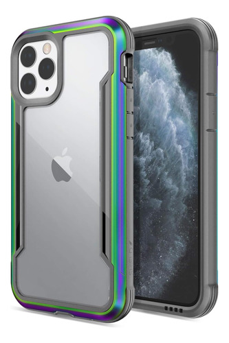 Funda Para iPhone 11 Pro - Transparente/borde Iridiscente