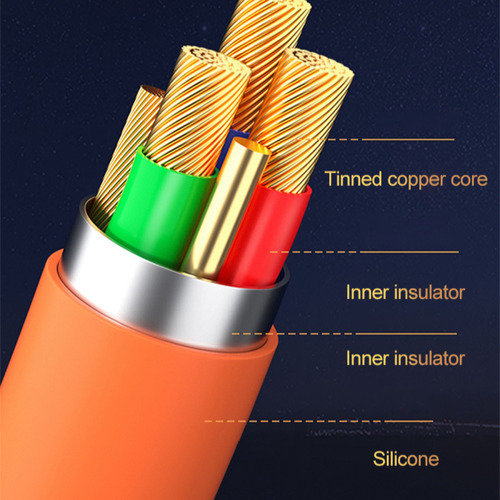 Cable De Datos, Cable De Carga, Duradero Y Limpio Como Nuevo