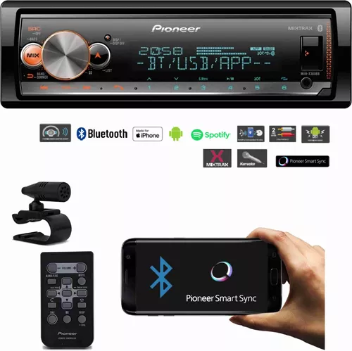 comprar Media Receiver Pioneer Mvh-x3000br Bluetooth Spotify Usb