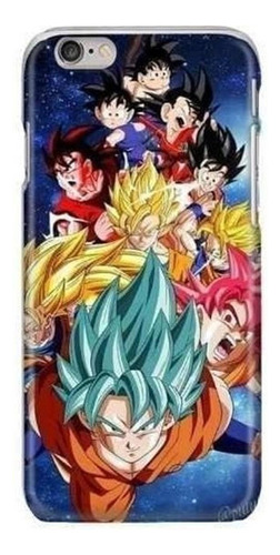 Funda Celular Goku Fases Dragon Ball Z Super Toda Marca 4 *