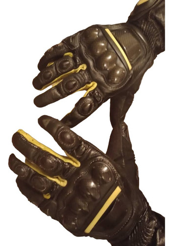 Imagen 6 de 9 de Dainese Guantes De Cuero Italiano Con Fibra De Carbono