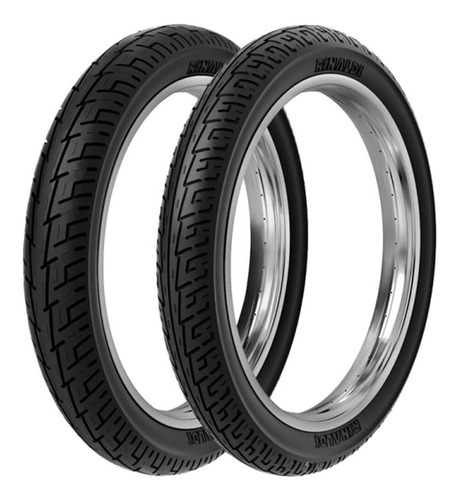 Par Pneu Moto Rinaldi 90/90-18 57p 275-18 42p Bs32