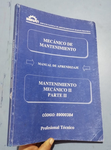 Libro Mantenimiento Mecánico Senati