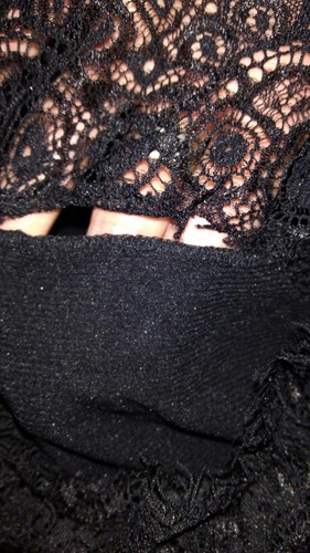 Mini Pollera Encaje Mujer Rapsodia
