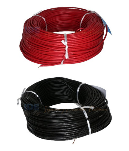  Cable Unipolar Tipo Tester Negro-rojo Flexible X Metro