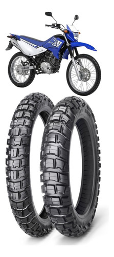 Par Pneu 90/90-21 + 120/80-18 Ira Bunker Adap Yamaha Xtz 125