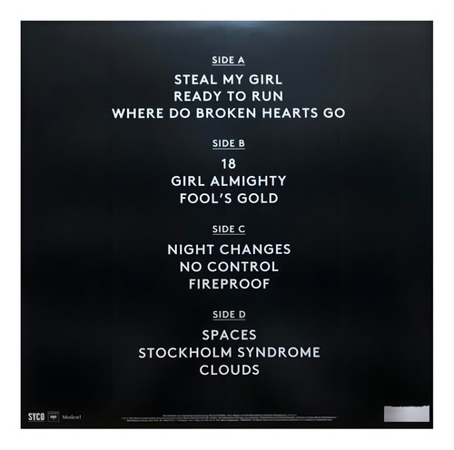 One Direction Four 2 Lp Vinyl