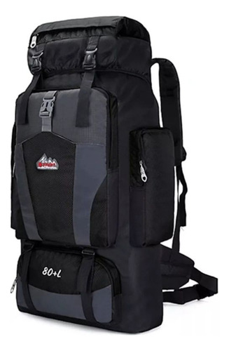 Mochila Tática Camping Militar 80 Litros Resistente A Água
