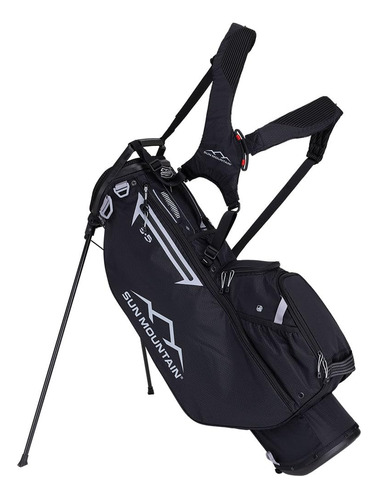 Sun Mountain Stand Bolsa Golf Negro Izquierdo Mano