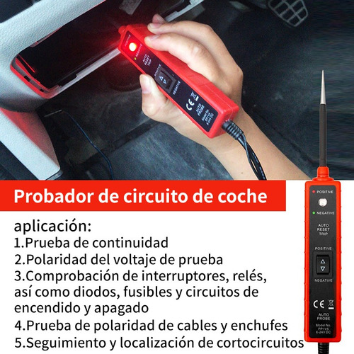 Probador De Circuito Eléctrico Automotriz Em285