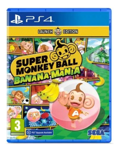 Super Monkey Ball Banana Mania  Banana Mania Launch Edition Sega Playstation 5 Físico