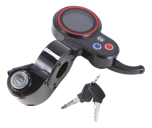 Scooter Parts Pantalla Lcd De 6 Pines Con Llave Para Scooter