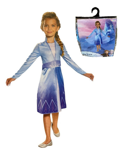 Disfraz Princesa Elsa Classic Niña Hallowen Original