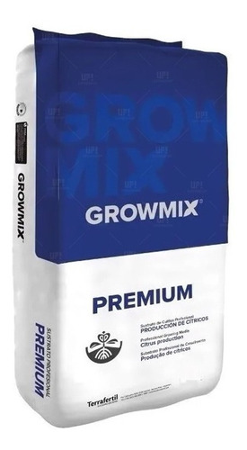 Sustrato Growmix Tierra Fértil Premium Turbas 80 Litros