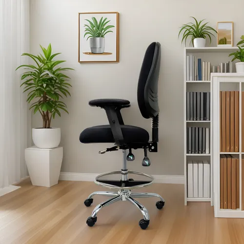 Silla Oficina Latin Office Valencia Ergonomica Cromada