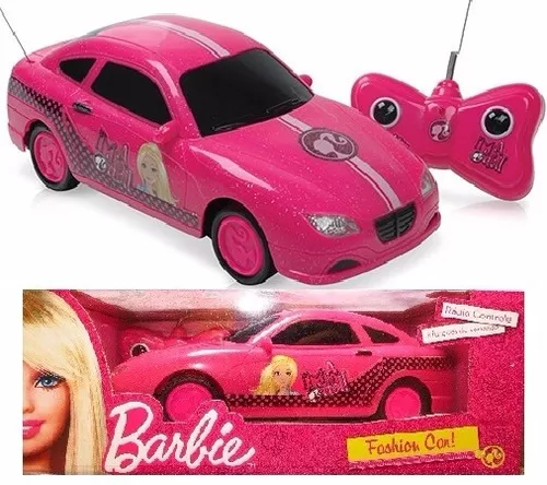 Carrinho Controle Remoto da Barbie, Brinquedo Barbie Usado 49561484