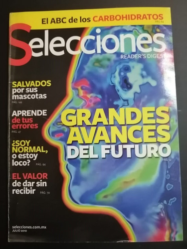 Revista Selecciones De Julio  De 2010  Avances