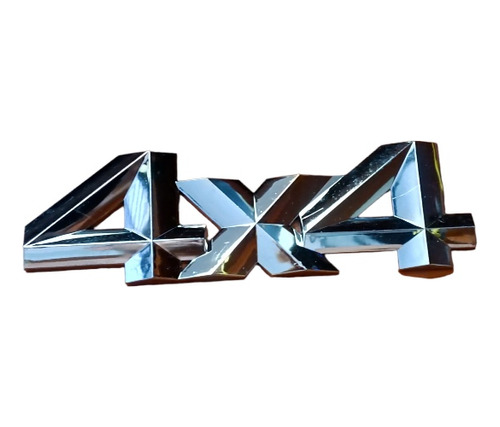 Emblema Cromado 4x4 (19,5 Cm)