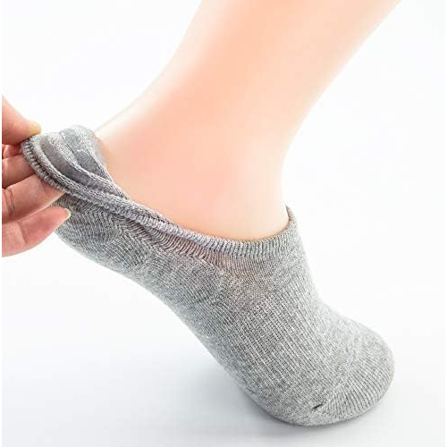 Zando Calcetines De Algodón Informales Invisibles Para Mujer