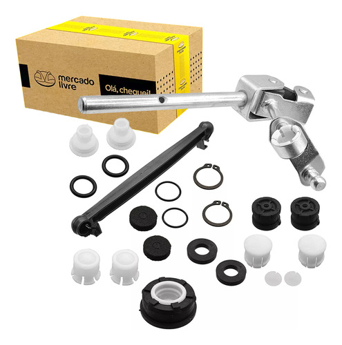 Kit Reparo Trambulador Cambio Celta 01 02 03 04 05 Com Liame