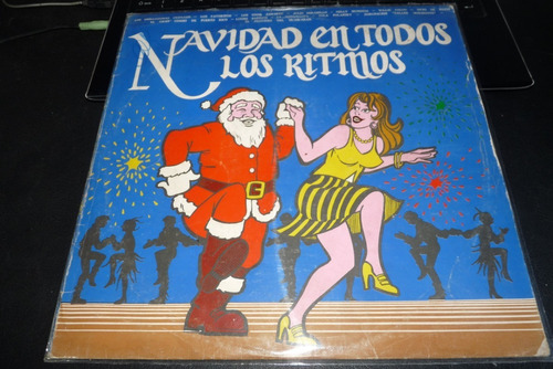 Jch- Navidad El Todos Los Ritmos Cumbias, Salsa. Criollo Lp 