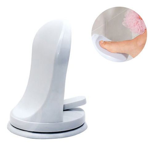 Reposapiés De Plástico Para Baño, Ducha, Afeitado