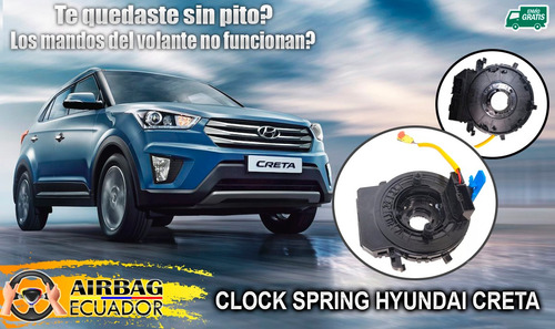 Cinta Espiral Clock Spring Hyundai Creta - Airbag