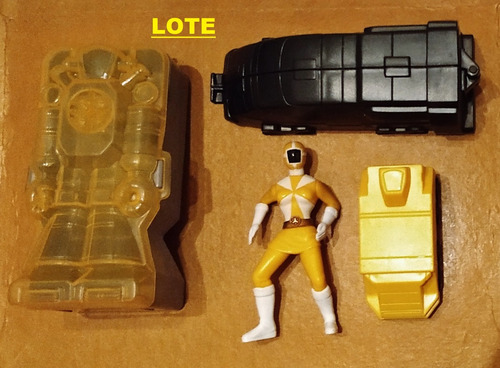 Lote Juguetes Power Rangers Lightspeed Rescue Mcdonalds 2001 (Usado)